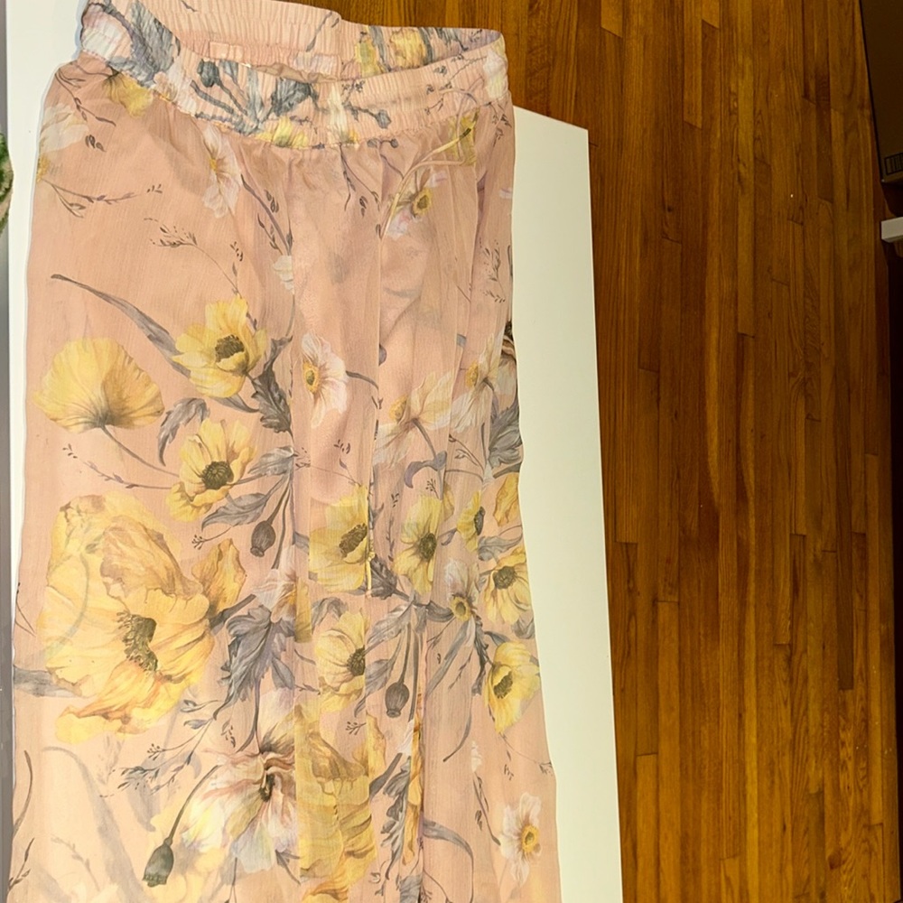 Floral H&M pants